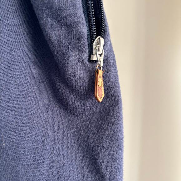 Banana Republic Cashmere Blend Quarter Zip Men's Size Large - Picture 2 of 5